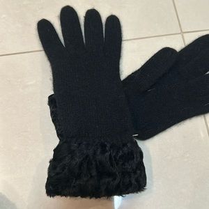 NWT Genuine Fur gloves